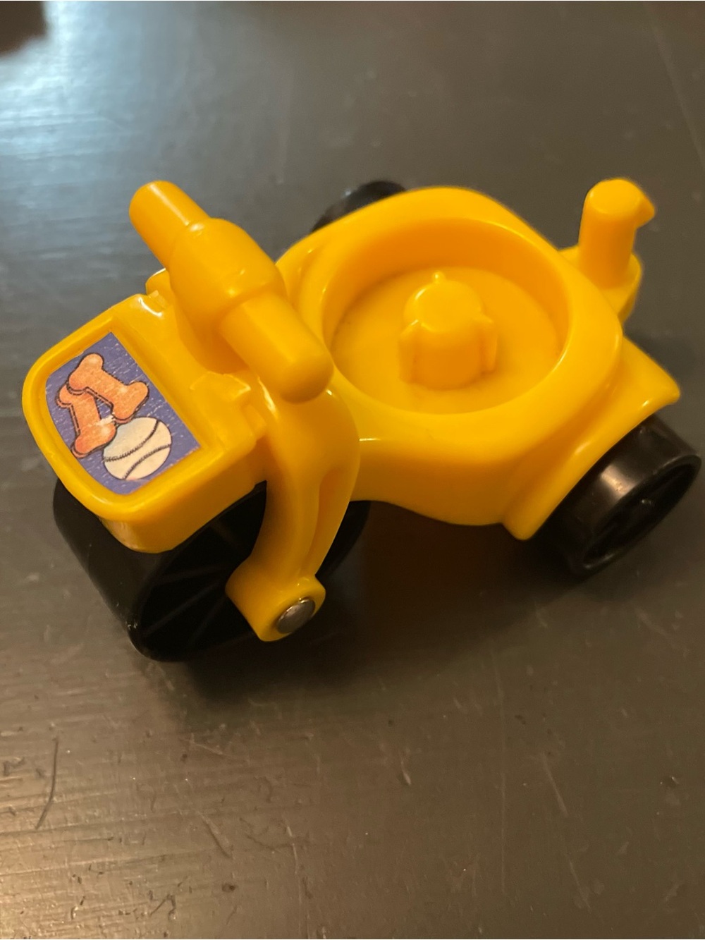 2001 - Fisher Price Little People - Yellow Tricycle - Vintage - GREAT SHAPE!